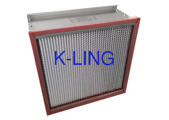 150°C- 350°C-Separator de Op hoge temperatuur van de de Filterweerstand van de Glasvezelhepa Lucht