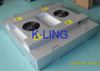 Gegalvaniseerde plaat ventilator filter unit met 125 kg gewicht en laag geluidsniveau van 45 dB