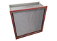 150°C- 350°C-Separator de Op hoge temperatuur van de de Filterweerstand van de Glasvezelhepa Lucht