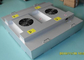 Gegalvaniseerde plaat ventilator filter unit met 125 kg gewicht en laag geluidsniveau van 45 dB