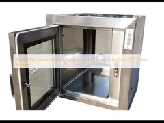 Steriele elektronische interlock cleanroom pass-box in klasse 100 cleanrooms