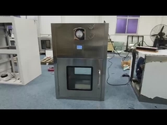 Cusmoter Aangepast Roestvrij staal 304 Cleanroom Pasdoos met Hulpmiddelkabinet