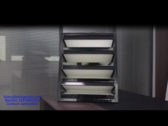 Plastic Frame V Bank Filter Voor Industriële Sleek Polyurethane Kleefmiddel Hoogste Temperatuur 80°C