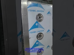 Klasse 100 Cleanroom Roestvrijstalen Luchtdouche met Microcomputerbesturing en 1000-1500m³/u Luchtstroom