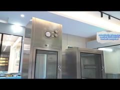 Roestvrijstalen Handgreep Cleanroom Pass-Box voor het Behouden van een Schone en Veilige Productieomgeving