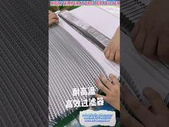View Glass Fiber Temperature Resistance High Efficient Industrial Air Filters Demo