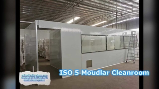 ISO5 modulaire cleanroom snelle montage zuiveringslamp