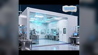 Modulaire cleanroom voor micro-elektronica ISO-gecertificeerd