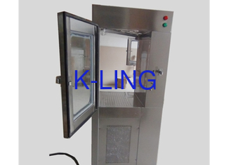 Air Shower Pass Box uitgerust met HEPA-filter gepolijst Finish Multi Stage Filtratie