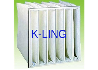 Pocket Air Filter met aluminium legeringsframe voor vochtigheidsomgeving