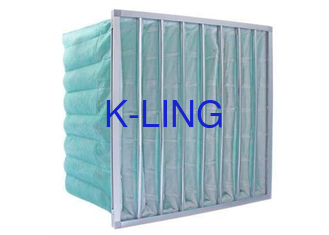 Vochtbestendige synthetische vezel zakluchtfilter met aluminium frame