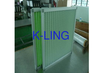 Efficiëntie G4 Pleated Panel Air Filters met aangepaste grootte en frame