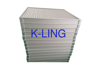 Lange levensduur CE gecertificeerd aluminium legering glasvezel mini pleat ULPA luchtfilter