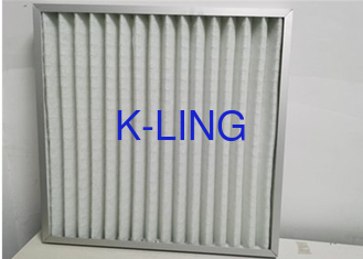 Efficiëntie Gepleteerd Panel Luchtreiniger Filter 46mm/96mm G4 Rating 5um Porositeit