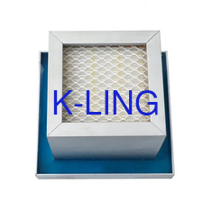 Aluminium legering frame Clean Room ULPA luchtfilter met vloeibare gelei lijm afdichting ring