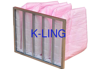 Multi-pocketfilters voor airconditioning met een hoog luchtvolume van 2500 m3/h en een gemakkelijke installatie