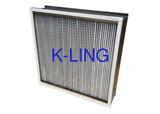 350℃ HEPA-Luchtfilter op hoge temperatuur voor HVAC-de Holding 1150g van het Systeemstof