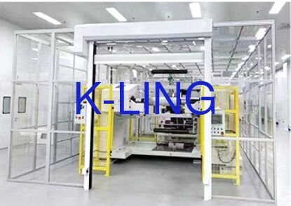 ISO-klasse 5 tot ISO-klasse 8 Softwall Cleanroom-systemen ter ondersteuning van cleanroomtoepassingen en gecontroleerde omgevingsbehoeften