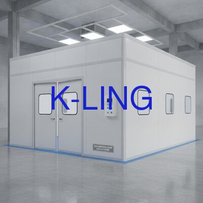 PVC vloermateriaal Hardwand Cleanroom Verplaatsbare herconfigureerbare modulaire cleanroomoplossingen voor gecontroleerde omgevingen