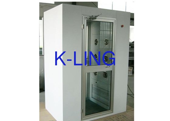 Automatisch blazen Cleanroom Air Douche met 20 ~ 28 m/s windsnelheid en tijd aanpasbare functie