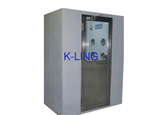 Enige of Dubbele Persoonscleanroom Luchtdouche Koudgewalste Plaat Materiële 1.2KW