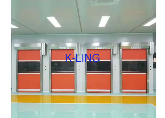 De automatische van de de Douchetunnel van de Op een hoger niveau weergevenlucht van het Blinddeuren van pvc Douche van de de Ladingslucht voor Schone Zaal Ingang