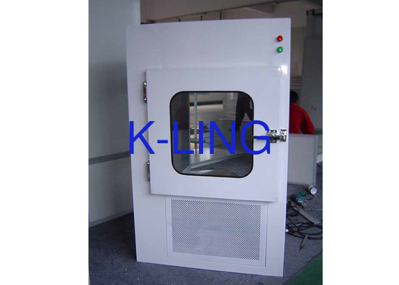 Air Shower Pass Box met UV-lamp en HEPA-filter Meer dan 25m/s luchtsnelheid