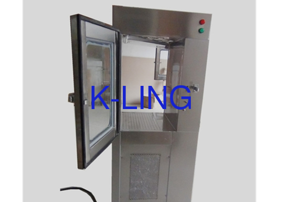 Air Shower Pass Box uitgerust met HEPA-filter gepolijst Finish Multi Stage Filtratie