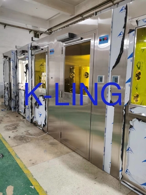 Pharma Air Shower Micro-elektronisch besturingsbord Roestvrij staal constructie