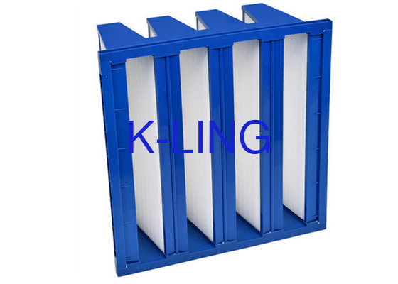 Capaciteit Media V Bank Filter / V Cell Filter met EVA Gasket Beads Structure