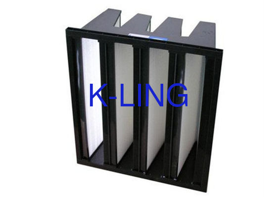Filtratie Klasse V Bank Filter Met Glasvezel En Holt Smelt Beads