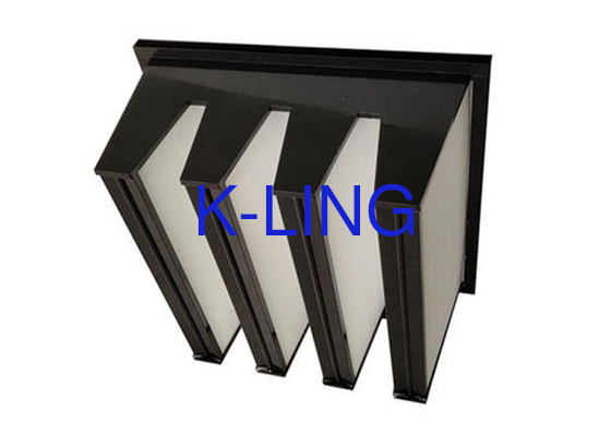 V-celfilter - stofhoudend vermogen 18 m2 Consistente filtratie F9 Efficiëntie