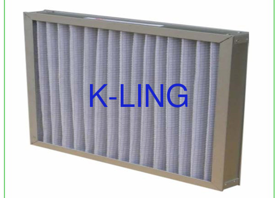 96 mm dikte pleatpaneel luchtfilters met G4 efficiëntie en aanpasbare porositeit