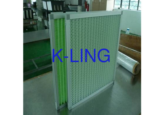 Efficiëntie G4 Pleated Panel Air Filters met aangepaste grootte en frame
