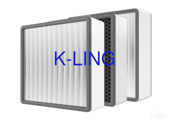 Ventilatiesysteem Gepleteerde luchtfilters met een porositeit van 5um en een rendement van MERV 8