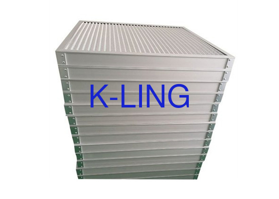 Grote stofhoudende ULPA-filter van glasvezel aluminium legering frame