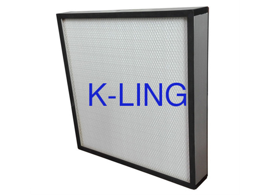 Grote stofhoudende ULPA-filter van glasvezel aluminium legering frame