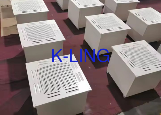 200 CFM HEPA filterbox met 110V/220V stroomtoevoer poederbedekte stalen frame