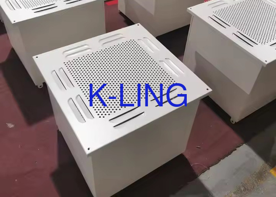 200 CFM HEPA filterbox met 110V/220V stroomtoevoer poederbedekte stalen frame