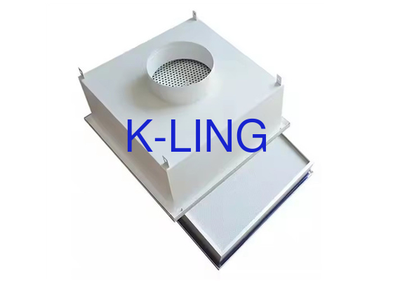 Gepersonaliseerde Terminal HEPA Filter Box met 200CFM luchtstroom en DOP-poort
