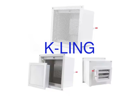 Gepersonaliseerde Terminal HEPA Filter Box met 200CFM luchtstroom en DOP-poort