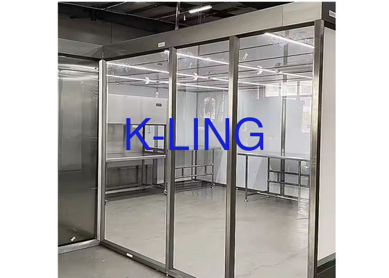 Verstelbare windsnelheid roestvrijstalen frame Softwall Clean Room met eenvoudige installatie