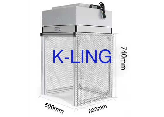 Klasse 100-100000 Softwall Clean Room met aangepast H14 HEPA-filter