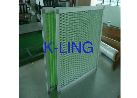 Op maat gemaakte gevlegde prefilter met 96 mm dunheid en op maat gemaakte metalen frame