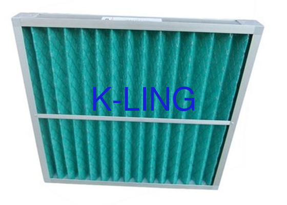 G4-F9 Filter Aluminium pleatpaneel Luchtfilter 32-120°F Temperatuurbereik