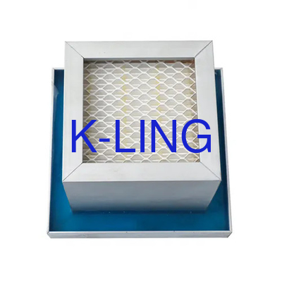 Aluminium legering frame Clean Room ULPA luchtfilter met vloeibare gelei lijm afdichting ring