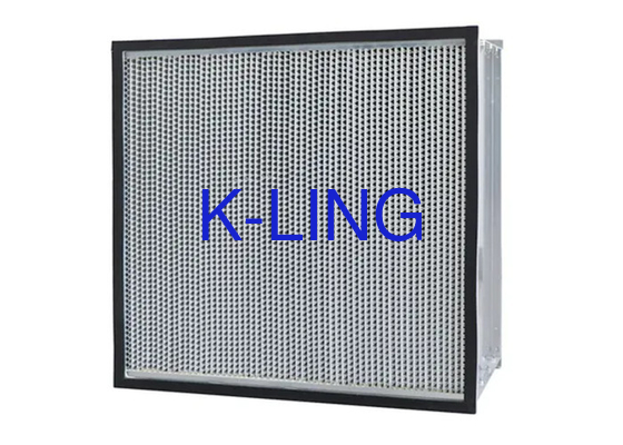 Warm smelten lijmfilter met aluminium frame ultra efficiëntie en maat