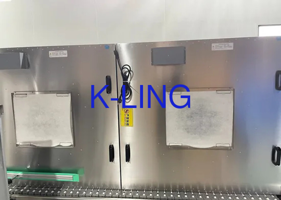 110V spanningsventilatorfilter met energieverbruik van 50W en SS-materiaal