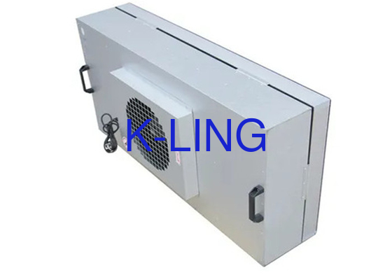 Industriële ventilatorfiltereenheid 650 X 650 X 350 mm Wit voor gecontroleerde omgeving