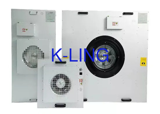 Ruisniveau 45 DB Witte ventilatorfilter Eenheid 650 X 650 X 350 mm Voor industriële